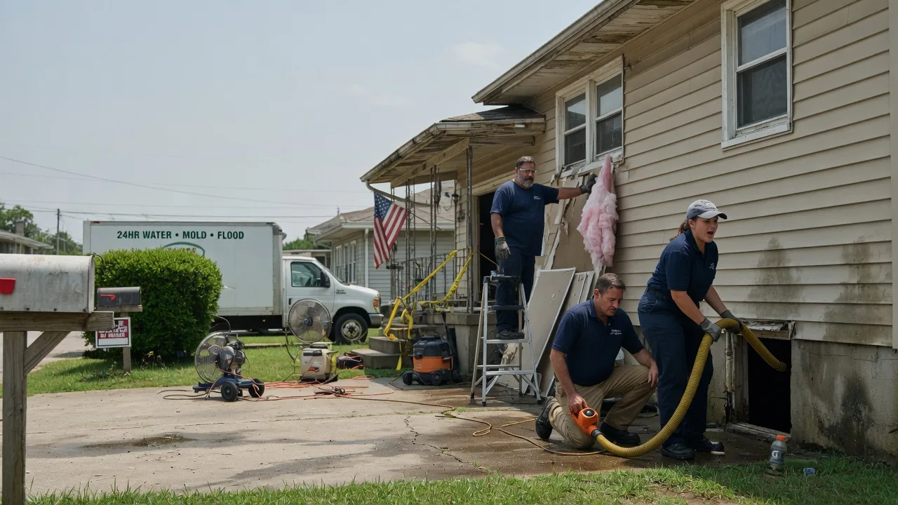 Water Damage Repair in Latham, IL near me